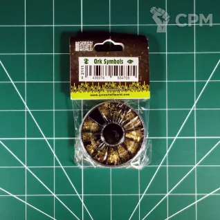 Описание картинки Green Stuff World Ork Symbols x300 от Vault Boy по цене 1 698руб | Свободный Рынок Миниатюр - СРМ