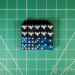 Описание картинки Orks Dice 16mm x20 от Vault Boy по цене 2 998руб | Свободный Рынок Миниатюр - СРМ