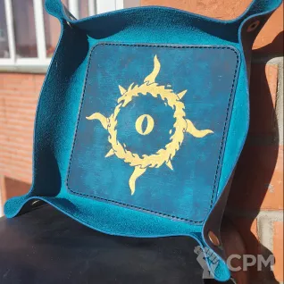 Описание картинки Dice Tray Thousand Sons /Лоток/Дайс Трей/Арена/Тарелка тысяча сынов от Krontwar по цене 4 000руб | Свободный Рынок Миниатюр - СРМ