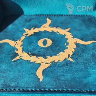 Описание картинки Dice Tray Thousand Sons /Лоток/Дайс Трей/Арена/Тарелка тысяча сынов от Krontwar по цене 4 000руб | Свободный Рынок Миниатюр - СРМ