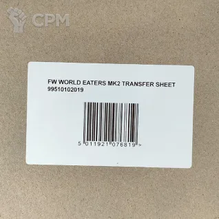 Описание картинки World Eaters Legion Transfer Sheet Декали Оригинал GW от Vault Boy по цене 5 298руб | Свободный Рынок Миниатюр - СРМ