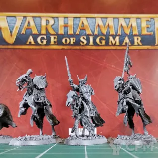 Описание картинки Soulblight Gravelords Barrow Knights (Black Knights) от Каджит по цене 4 498руб | Свободный Рынок Миниатюр - СРМ