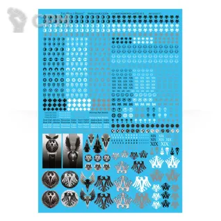 Описание картинки Raven Guard Legion Transfer Sheet Декали Оригинал GW от Vault Boy по цене 5 298руб | Свободный Рынок Миниатюр - СРМ