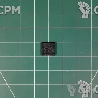 Описание картинки Square Base 25x25 mm Подставка квадратная пластик от Vault Boy по цене 22руб | Свободный Рынок Миниатюр - СРМ