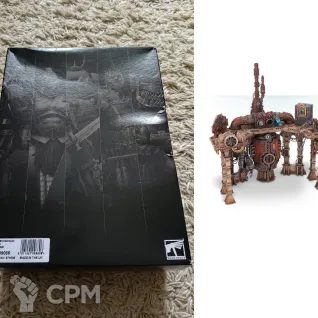 Описание картинки Sector Mechanicus Sacristan Forgeshrine от Hammer Drozd по цене 6 900руб | Свободный Рынок Миниатюр - СРМ