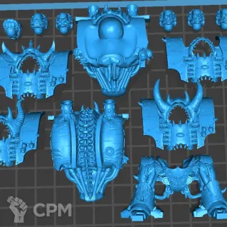 Описание картинки Helbrute от Магазин Альфария по цене 850руб | Свободный Рынок Миниатюр - СРМ