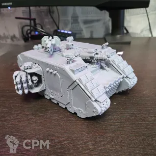 Описание картинки Landraider Crusaider+redeemer parts от  по цене 3 000руб | Свободный Рынок Миниатюр - СРМ