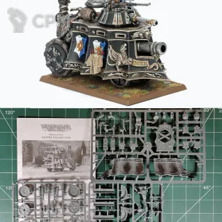 Описание картинки Empire Of Man Empire Steam Tank от Vault Boy по цене 7 998руб | Свободный Рынок Миниатюр - СРМ