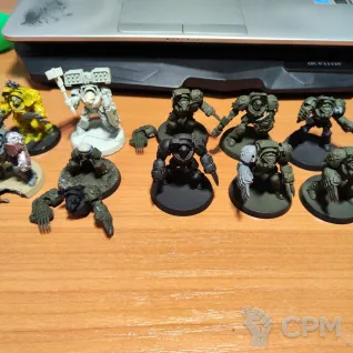 Описание картинки Terminator Assault Squad x10 от Сергиев Илья по цене 2 000руб | Свободный Рынок Миниатюр - СРМ