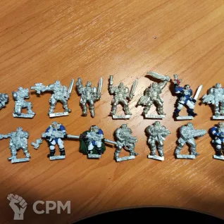 Описание картинки Scout Squad x 14 от Сергиев Илья по цене 20 000руб | Свободный Рынок Миниатюр - СРМ