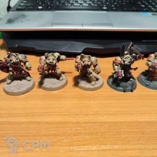 Описание картинки Deathwing terminators от Сергиев Илья по цене 1 900руб | Свободный Рынок Миниатюр - СРМ