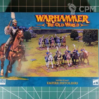 Описание картинки Empire Of Man Empire Pistoliers / Outriders от Vault Boy по цене 6 998руб | Свободный Рынок Миниатюр - СРМ