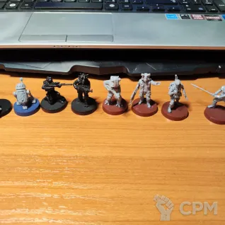 Описание картинки Star Wars Legion стартер + допы от Сергиев Илья по цене 14 000руб | Свободный Рынок Миниатюр - СРМ