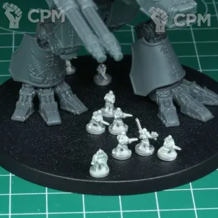 Описание картинки SPACE MARINES EPIC 6MM (44) от TPC по цене 630руб | Свободный Рынок Миниатюр - СРМ