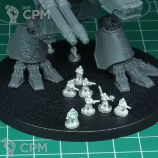 Описание картинки CHAOS SPACE MARINES EPIC 6MM (40) от TPC по цене 570руб | Свободный Рынок Миниатюр - СРМ