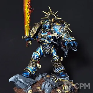 Описание картинки Roboute Guilliman, Робаут Жиллиман от Nivoraxis по цене 8 500руб | Свободный Рынок Миниатюр - СРМ