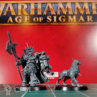 Описание картинки Stormcast Eternals Lord-Castellant от Каджит по цене 3 498руб | Свободный Рынок Миниатюр - СРМ