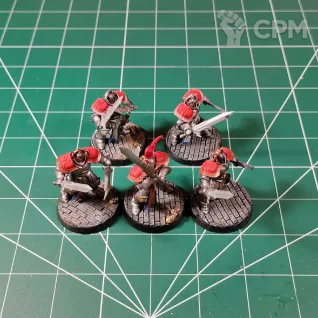 Описание картинки Stormcast Eternals Liberators x5 III от Каджит по цене 2 498руб | Свободный Рынок Миниатюр - СРМ