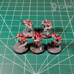Описание картинки Stormcast Eternals Liberators x5 III от Каджит по цене 2 498руб | Свободный Рынок Миниатюр - СРМ