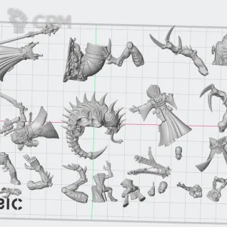Описание картинки Genestealer Cults Broodcoven цельные от White Rhino по цене 999руб | Свободный Рынок Миниатюр - СРМ