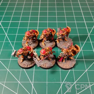 Описание картинки Stormcast Eternals Liberators x6 II от Каджит по цене 1 498руб | Свободный Рынок Миниатюр - СРМ