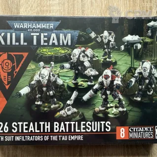 Описание картинки Kill Team XV26 stealth battlesuits от Slobarev  по цене 6 000руб | Свободный Рынок Миниатюр - СРМ