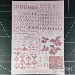 Описание картинки Blood Angels Legion Transfer Sheet Декали Оригинал GW от Vault Boy по цене 5 298руб | Свободный Рынок Миниатюр - СРМ