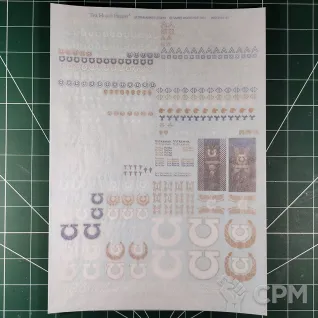 Описание картинки Ultramarines Legion Transfer Sheet Декали Оригинал GW от Vault Boy по цене 5 298руб | Свободный Рынок Миниатюр - СРМ