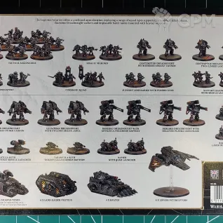 Описание картинки Legiones Astartes Combined Arms Battle Group от Vault Boy по цене 21 498руб | Свободный Рынок Миниатюр - СРМ