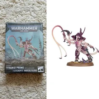 Описание картинки Tyranid Prime with Lash Whip (ориг) от Кооператив Миниатюр по цене 4 250руб | Свободный Рынок Миниатюр - СРМ