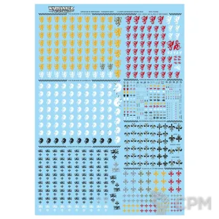 Описание картинки Kingdom of Bretonnia Transfer Sheet от Vault Boy по цене 5 298руб | Свободный Рынок Миниатюр - СРМ