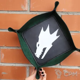 Описание картинки [КОПИЯ] Dice Tray The salamanders/Лоток/Дайс Трей/Арена/Тарелка саламандры от Krontwar по цене 3 800руб | Свободный Рынок Миниатюр - СРМ