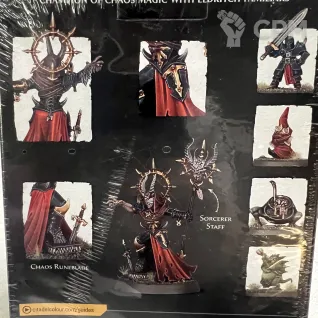 Описание картинки Mibyllorr Darkfang, Chaos Sorcerer Lord от ABersenev по цене 8 000руб | Свободный Рынок Миниатюр - СРМ