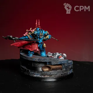 Описание картинки Jago Sevatarion, First Captain of the Night Lords в продвинутом уровне покрасе от LDBits по цене 7 000руб | Свободный Рынок Миниатюр - СРМ