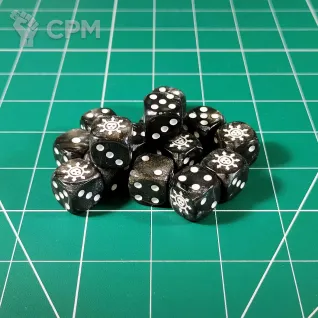 Описание картинки Custom Chaos Dice x15 II от Vault Boy по цене 1 798руб | Свободный Рынок Миниатюр - СРМ