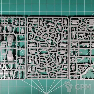 Описание картинки Warhound Titan with Ursus Claws and Melta Lances от Vault Boy по цене 4 798руб | Свободный Рынок Миниатюр - СРМ