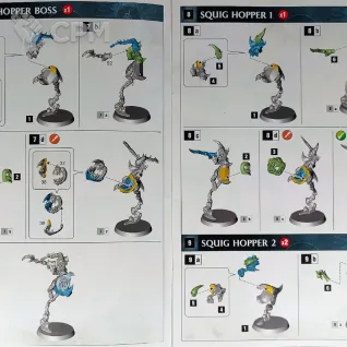 Описание картинки Night Goblin Squig Hopper Mob от Vault Boy по цене 5 498руб | Свободный Рынок Миниатюр - СРМ