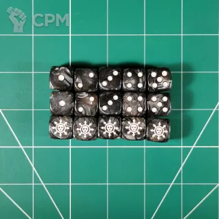 Описание картинки Custom Chaos Dice x15 II от Vault Boy по цене 1 798руб | Свободный Рынок Миниатюр - СРМ