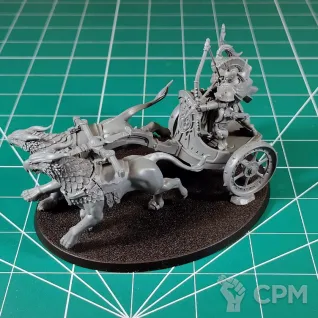Описание картинки Stormcast Eternals Stormstrike Chariot II от Каджит по цене 3 498руб | Свободный Рынок Миниатюр - СРМ