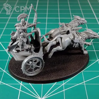 Описание картинки Stormcast Eternals Stormstrike Chariot II от Каджит по цене 3 498руб | Свободный Рынок Миниатюр - СРМ