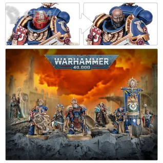 Описание картинки CAPTAIN TITUS &amp; THE WARDENS OF ULTRAMAR от Магазин Хобби по цене 7 500руб | Свободный Рынок Миниатюр - СРМ