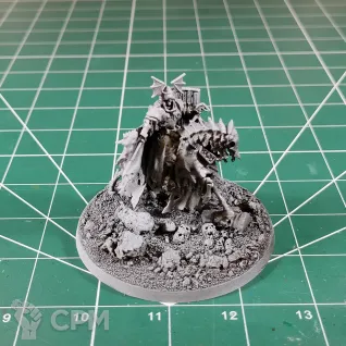 Описание картинки Soulblight Gravelords Wight Lord on Skeletal Steed от Каджит по цене 5 498руб | Свободный Рынок Миниатюр - СРМ