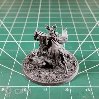 Описание картинки Soulblight Gravelords Wight Lord on Skeletal Steed от Каджит по цене 5 498руб | Свободный Рынок Миниатюр - СРМ