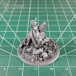 Описание картинки Soulblight Gravelords Wight Lord on Skeletal Steed от Каджит по цене 5 498руб | Свободный Рынок Миниатюр - СРМ