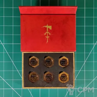 Описание картинки Age of Sigmar Dominion Limited Command Tokens (Markers) от Каджит по цене 9 498руб | Свободный Рынок Миниатюр - СРМ