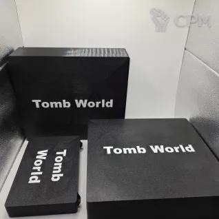 Описание картинки Кейс для хранения террейна Tomb World от Пластиковая Сова по цене 2 600руб | Свободный Рынок Миниатюр - СРМ