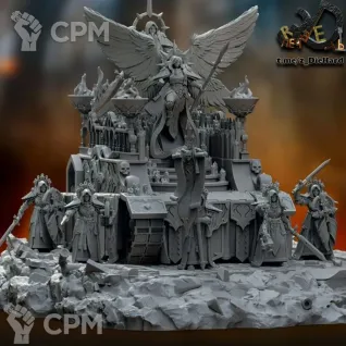 Описание картинки Procession Altar — Blessed Sisters от R.E.print по цене 5 000руб | Свободный Рынок Миниатюр - СРМ