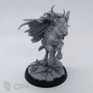 Описание картинки Archaon Everchosen Mounted от Saudad по цене 1 000руб | Свободный Рынок Миниатюр - СРМ