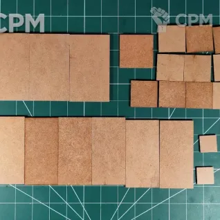 Описание картинки MDF Bases Square and Rectangular  (Базы МДФ) от Vault Boy по цене 498руб | Свободный Рынок Миниатюр - СРМ