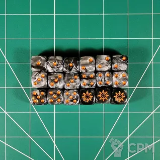 Описание картинки Custom Chaos Dice x18 от Vault Boy по цене 2 198руб | Свободный Рынок Миниатюр - СРМ
